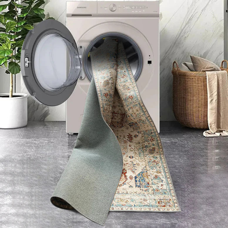 Washable Rugs - Vintage Prasino