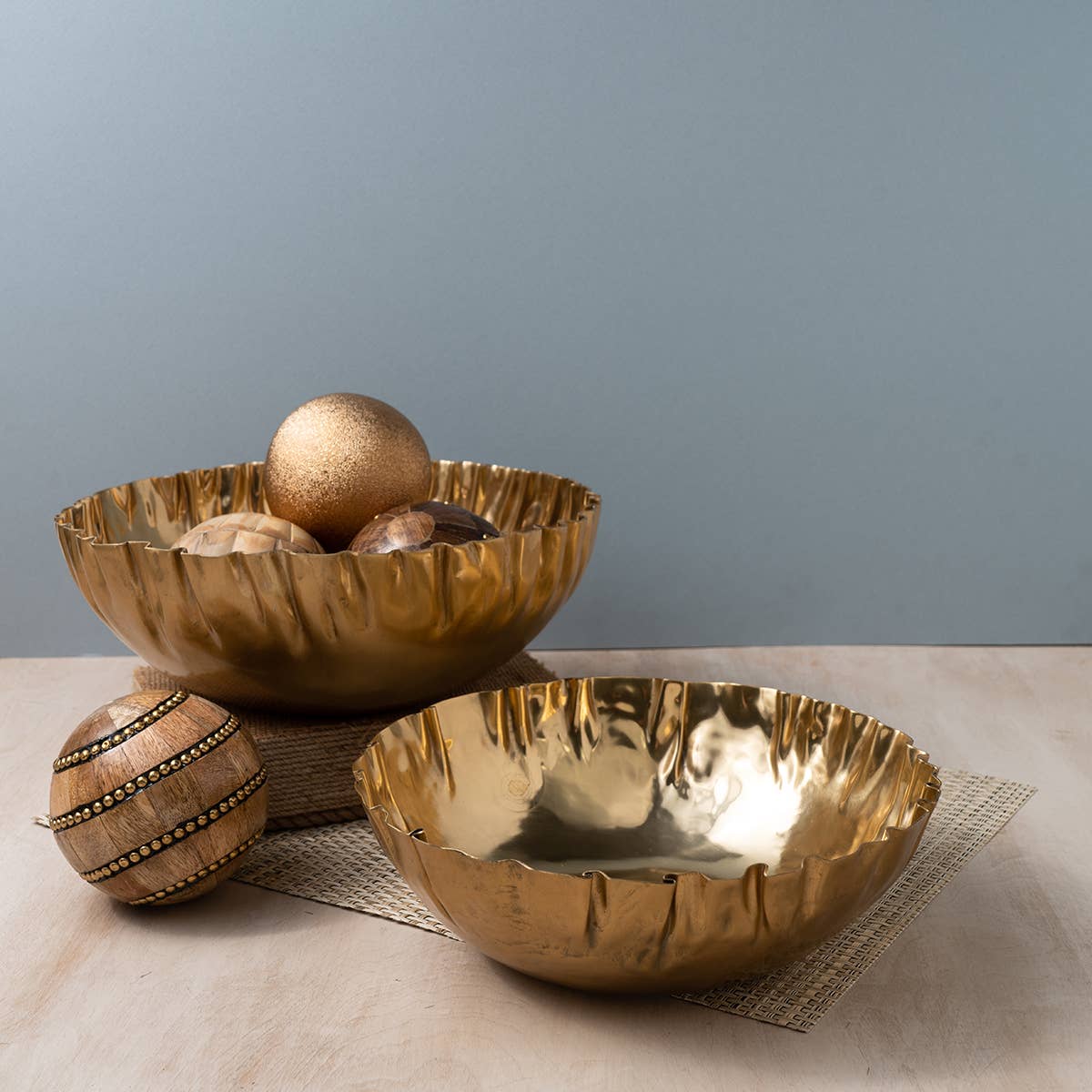 Gilded Ripples Bowl, Small