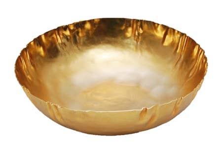 Gilded Ripples Bowl, Small