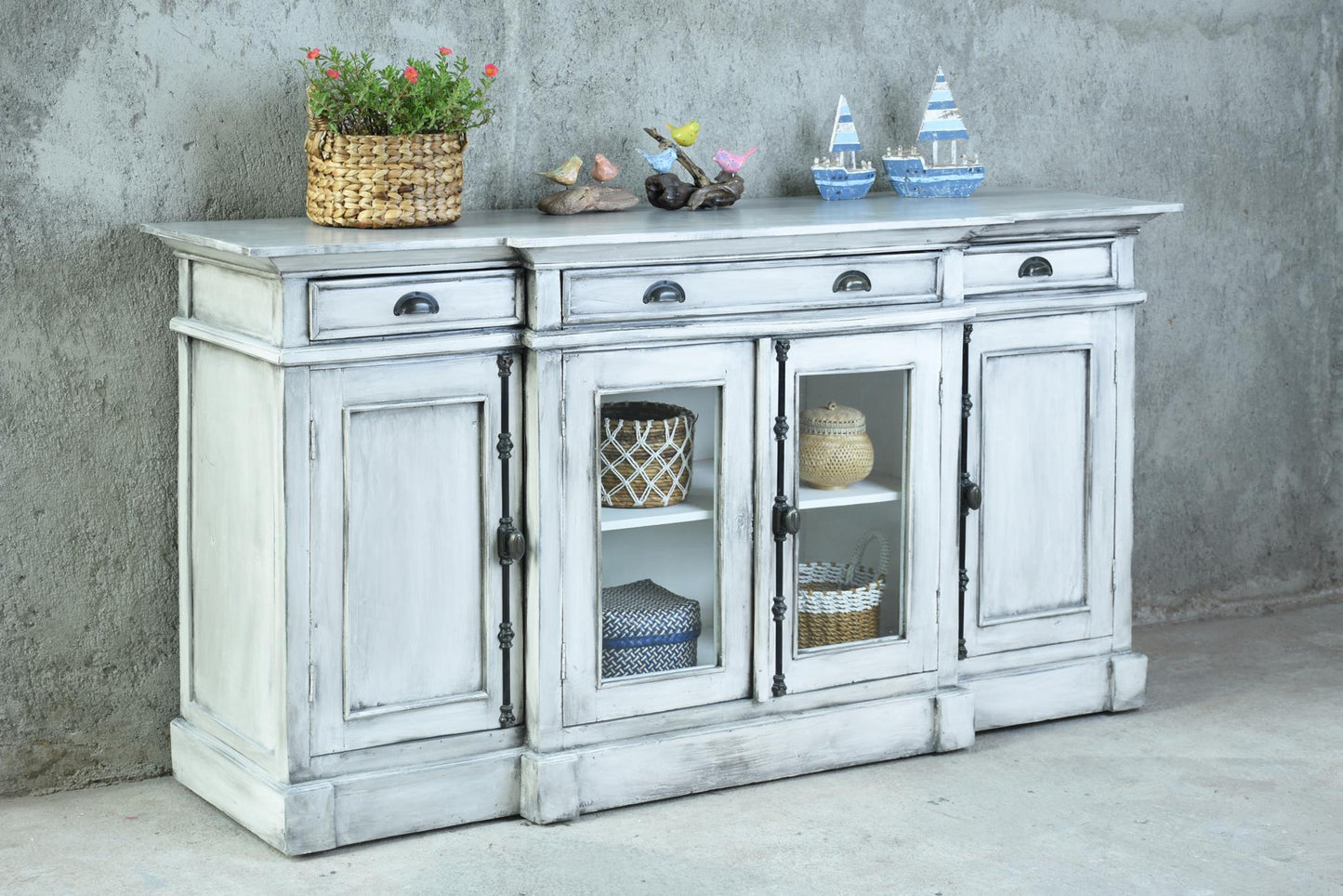 Glazed Credenza Cab 283