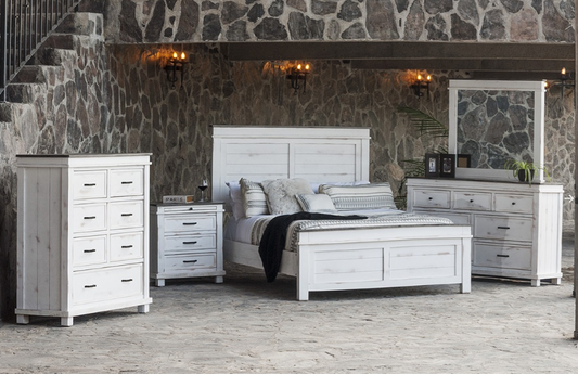 Midnight White - Complete Bedroom Set