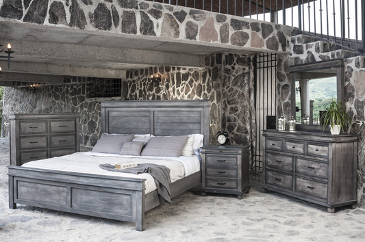Midnight Gray Complete Bedroom Set
