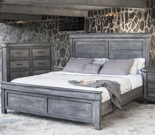 Midnight Gray Bed