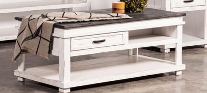 Midnight White Accent Tables