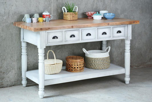 Kitchen Island Butcher Block