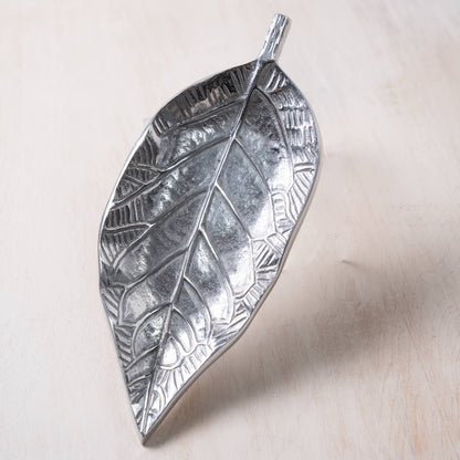 Silver Leaf Tray