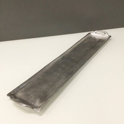 Textured Aluminum Tray with Handles