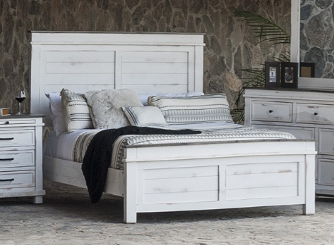 Midnight White Bed