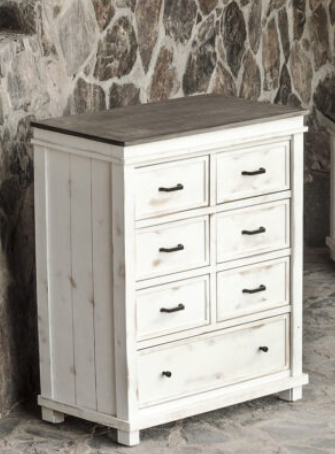 Midnight White Chest