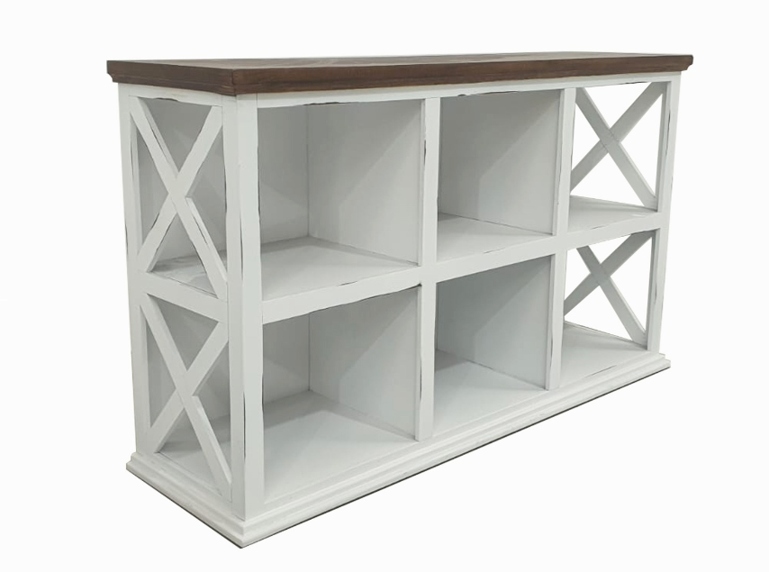 Qatar White TV Stand 72"