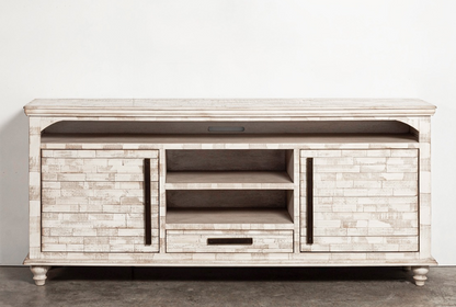 Toledo Rustic Bone TV Stand